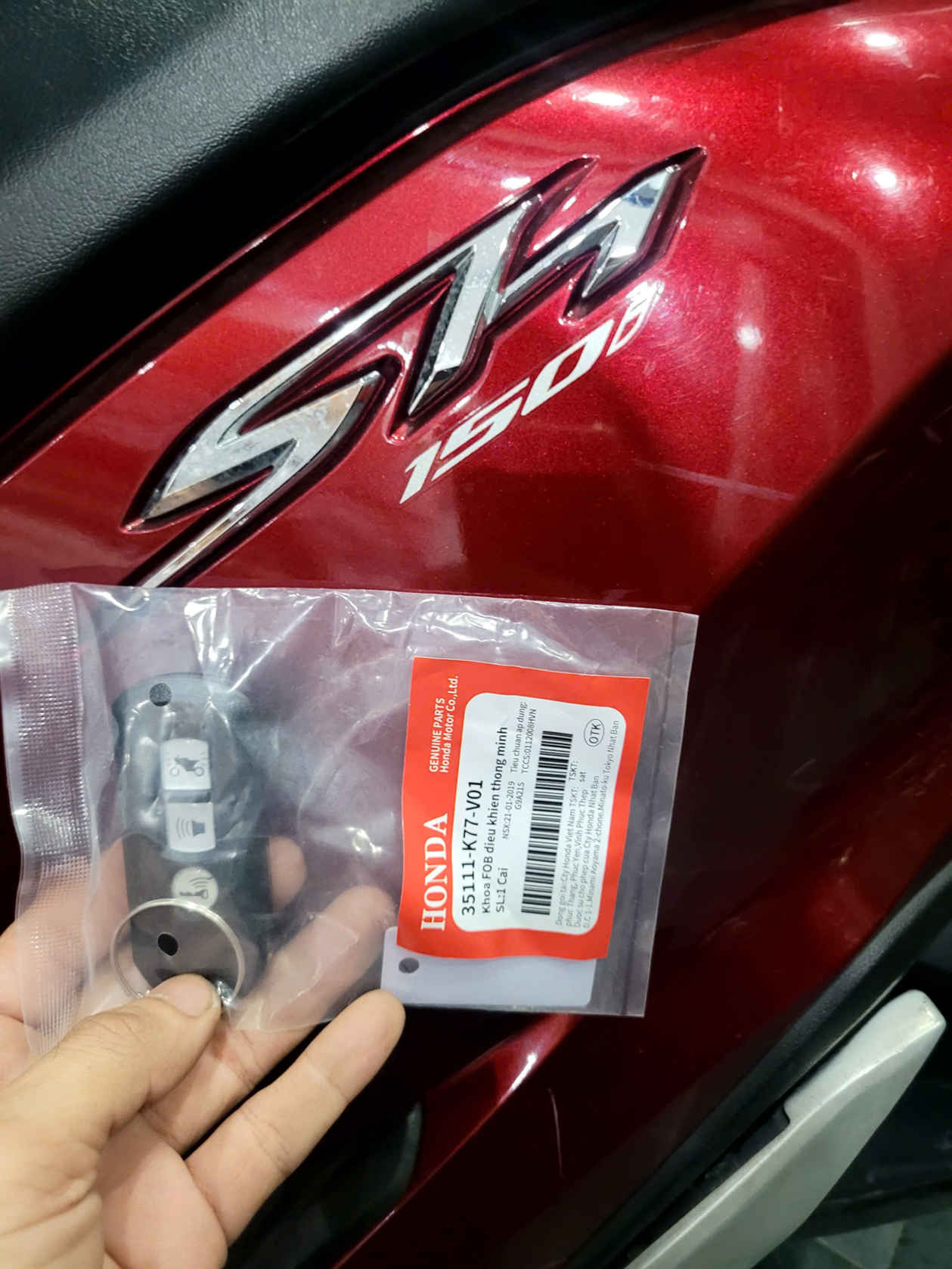 làm lại chìa khóa smartkey sh 150i tại dĩ an bình dương khi mất hết khóa smartkey 