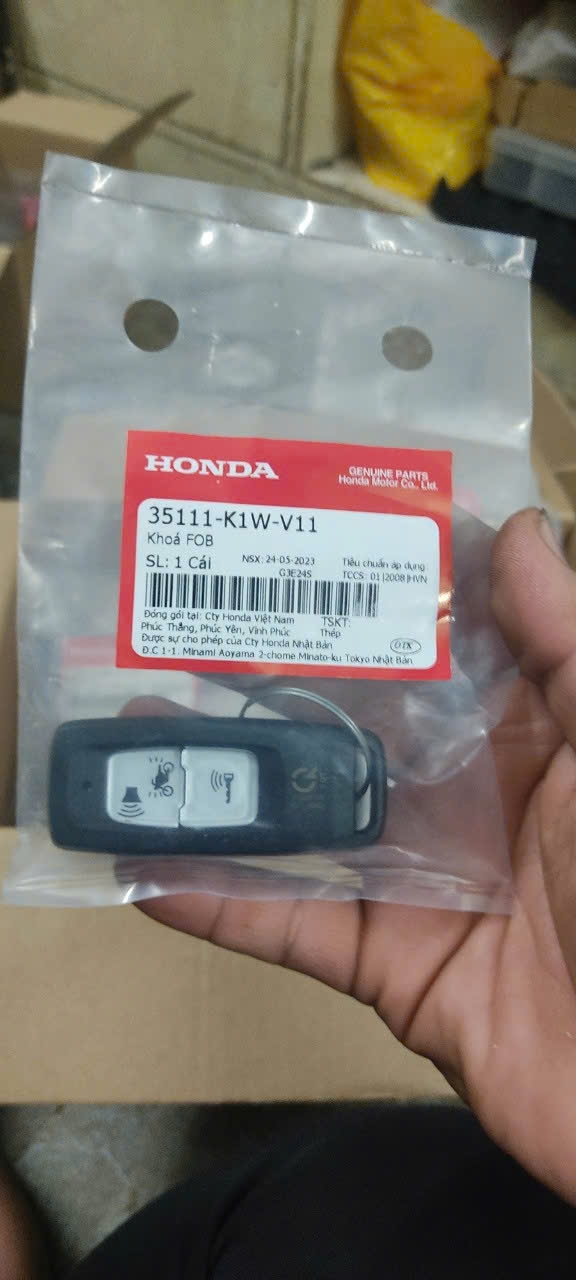làm lại chìa khóa smartkey honda