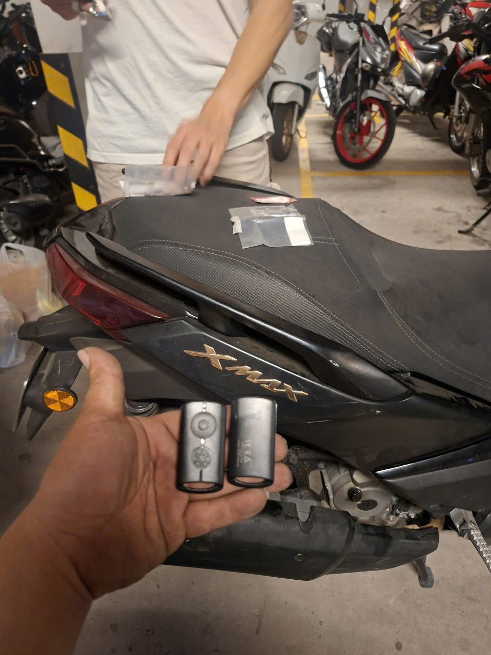 làm lại chìa khóa smartkey yamaha xmax