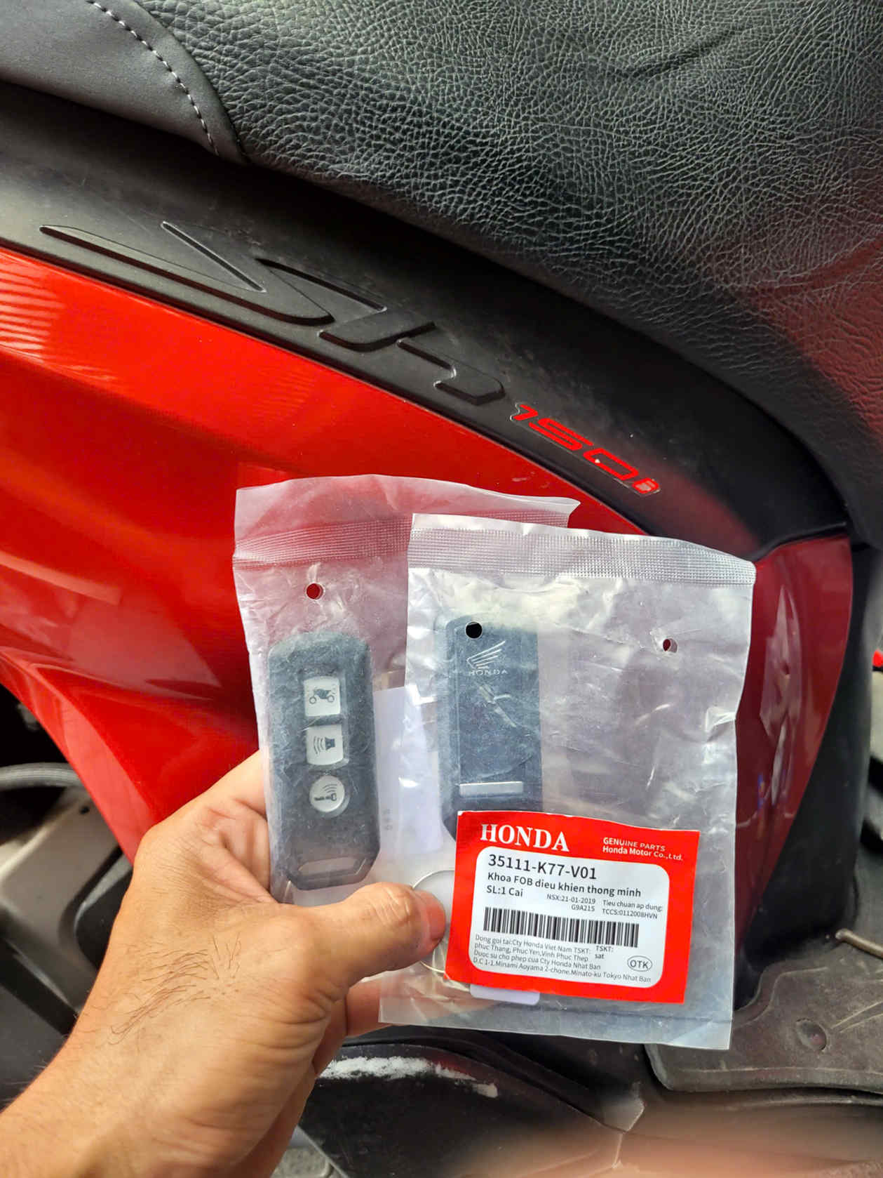 làm lại chìa khóa smartkey SH